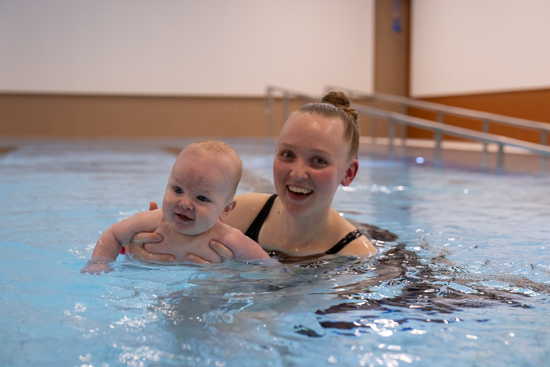 Babysymjing i Voldabadet