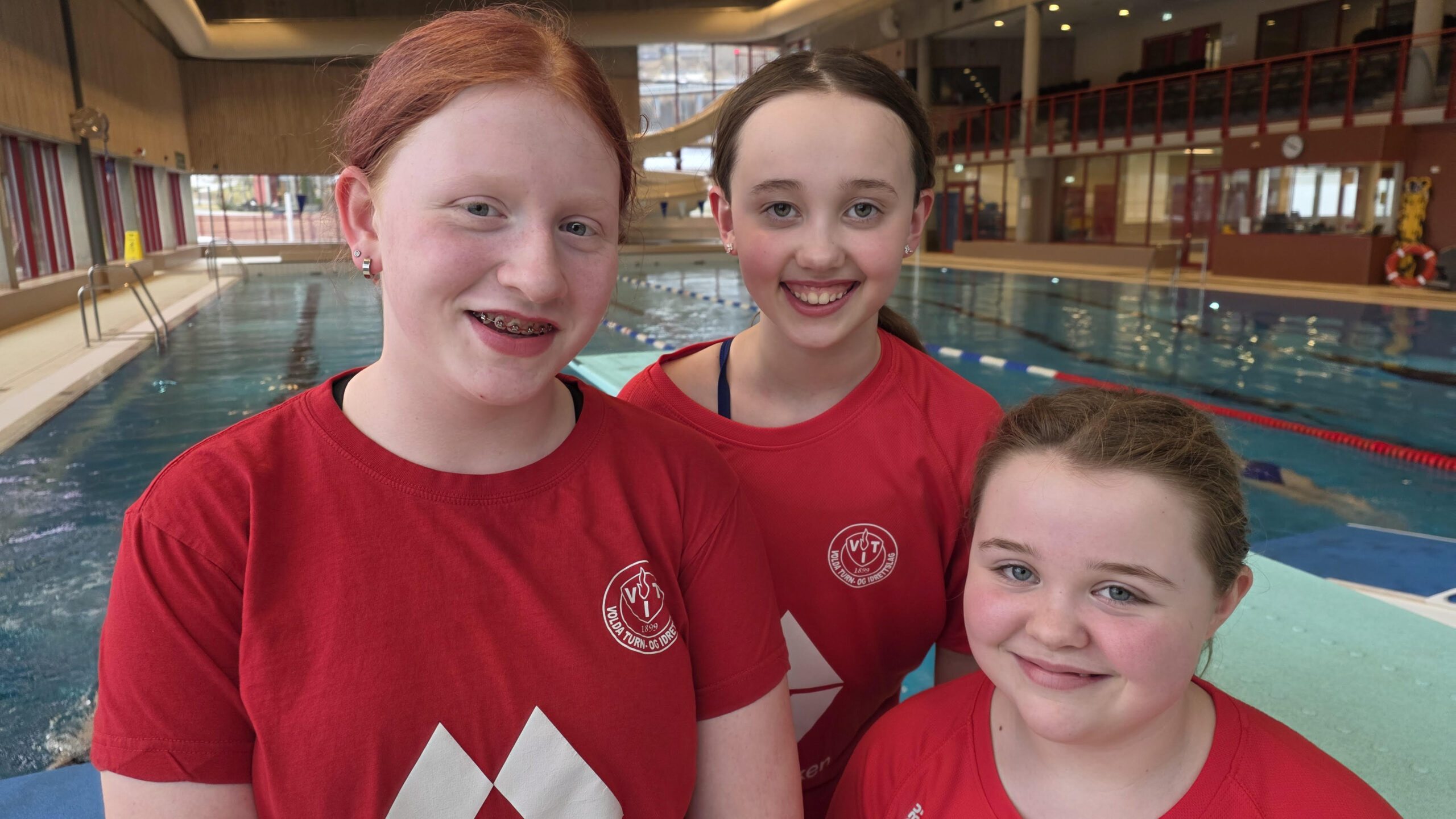 Volda Symjeklubb på stemne mars 2026.